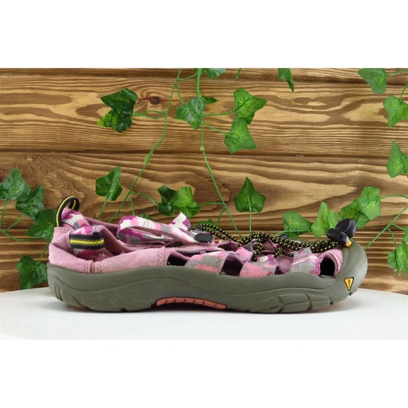 KEEN Youth Girls Shoes Size 5 M Pink Sport Fabric - Picture 4 of 7